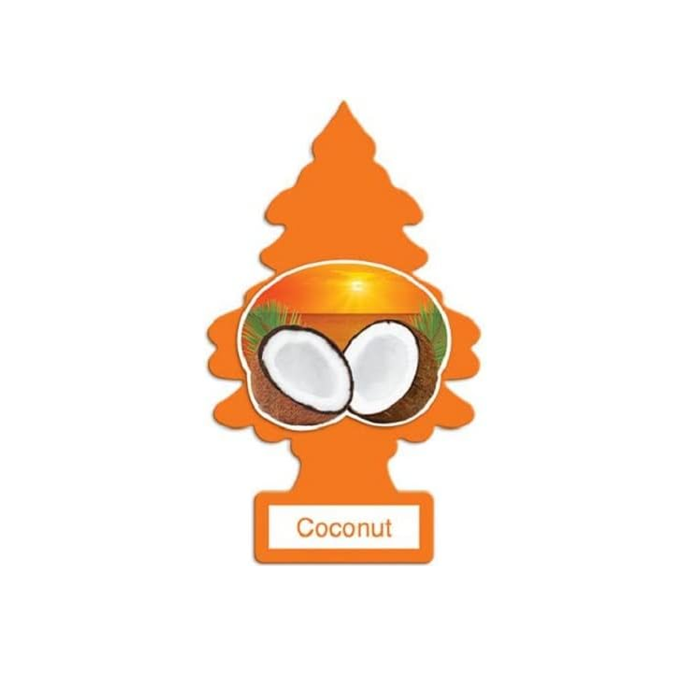 Little Trees Car Freshener Coconut 6pcs
