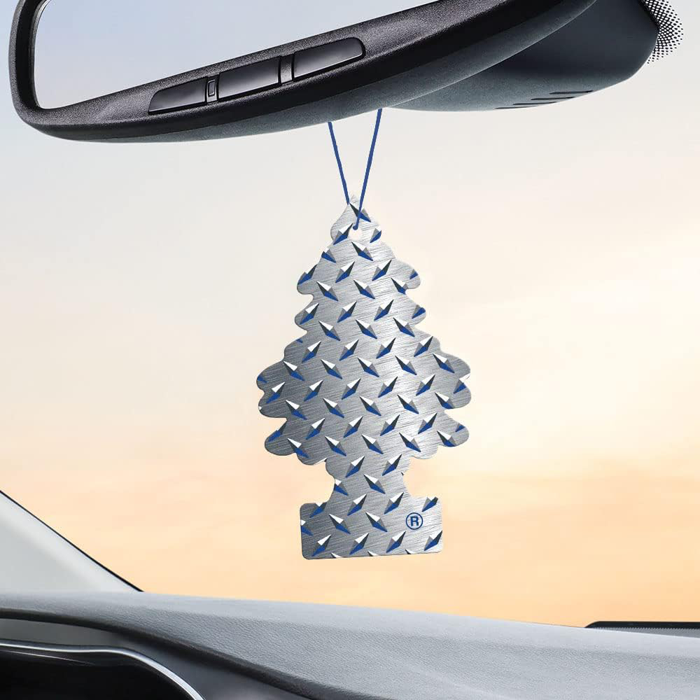 Little Trees Car Freshener Pure Steel 6pcs
