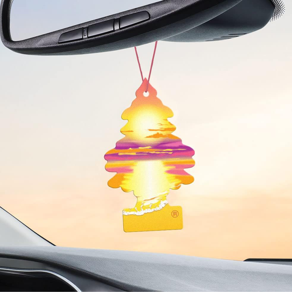 Little Trees Car Freshener Sunset Beach 6pcs