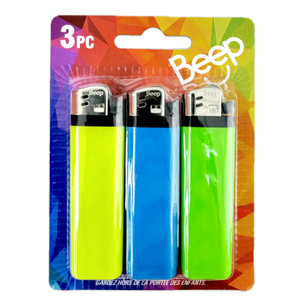 Beep Disposable Lighters 3pcs/ 12pcs ($0.79 per Unit)