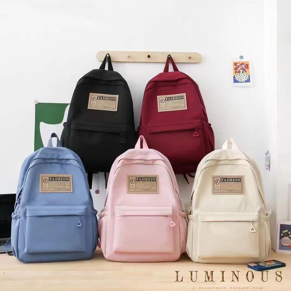 Fashion Backpack - Assorted Colours [11 x 5" x 18"]
