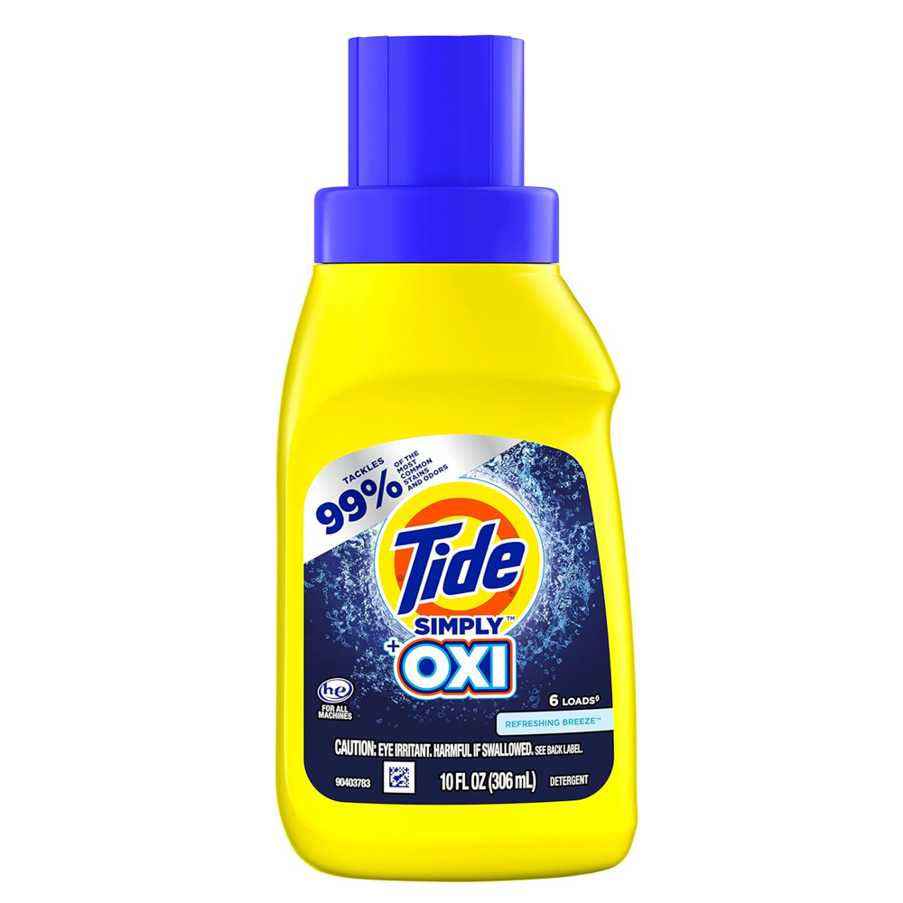 Tide Detergent -Simply Oxi 10z 6lds ($35.88 for Case of 12)