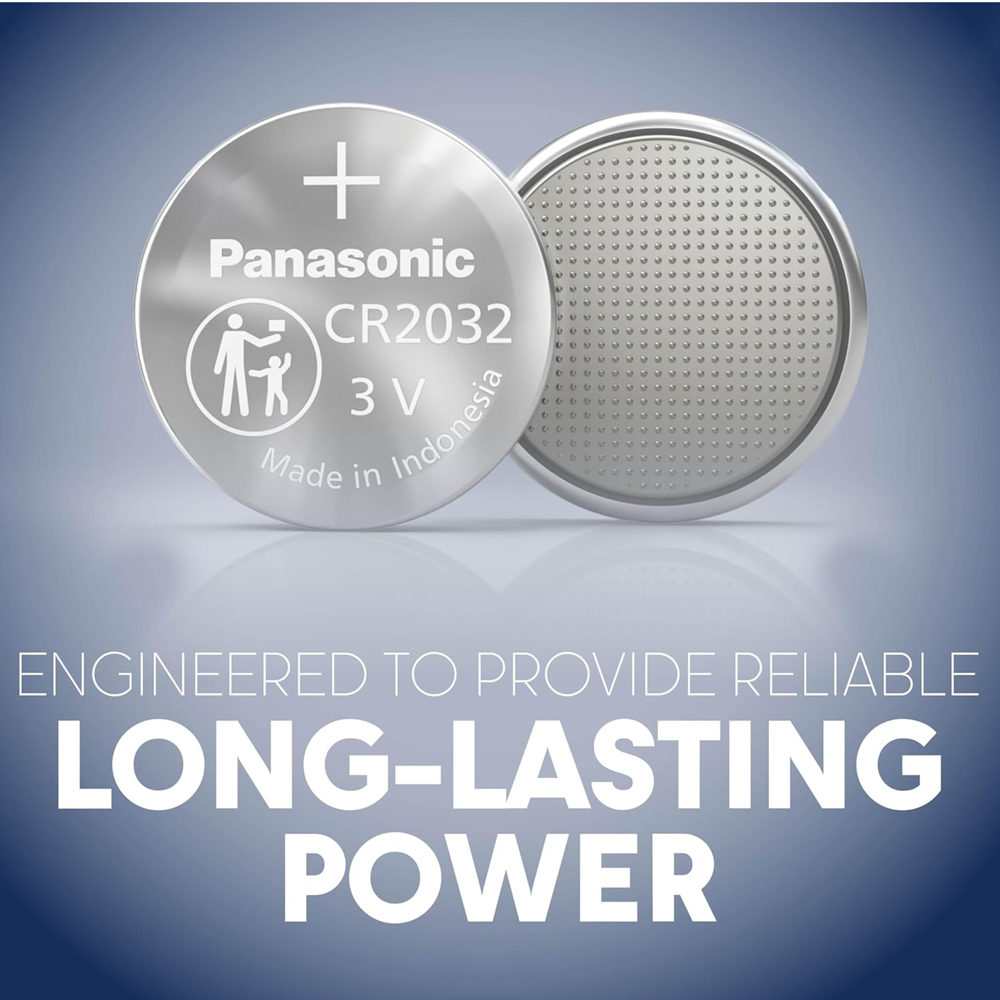 Panasonic Lithium Battery cr2032- 2pcs [Exp: 2031]