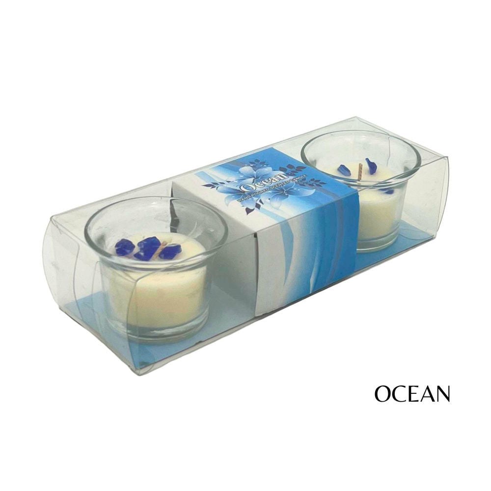 Scented Candle 2 Pcs- Assorted