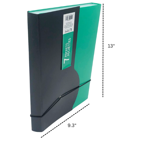 Expandable Polyfile 7-pocket