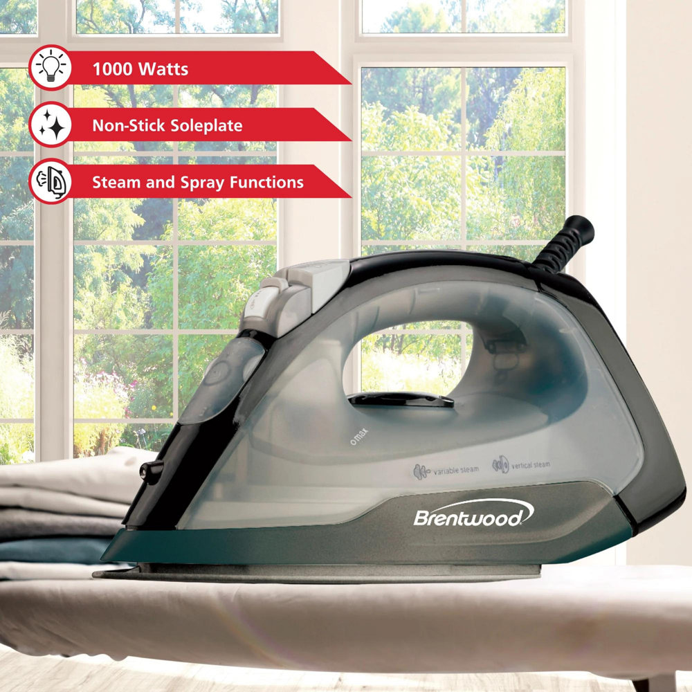 Brentwood Steam/dry Iron #mpi-53