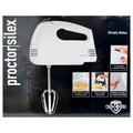 Proctor Silex 5-speed Hand Mixer White #62515ps