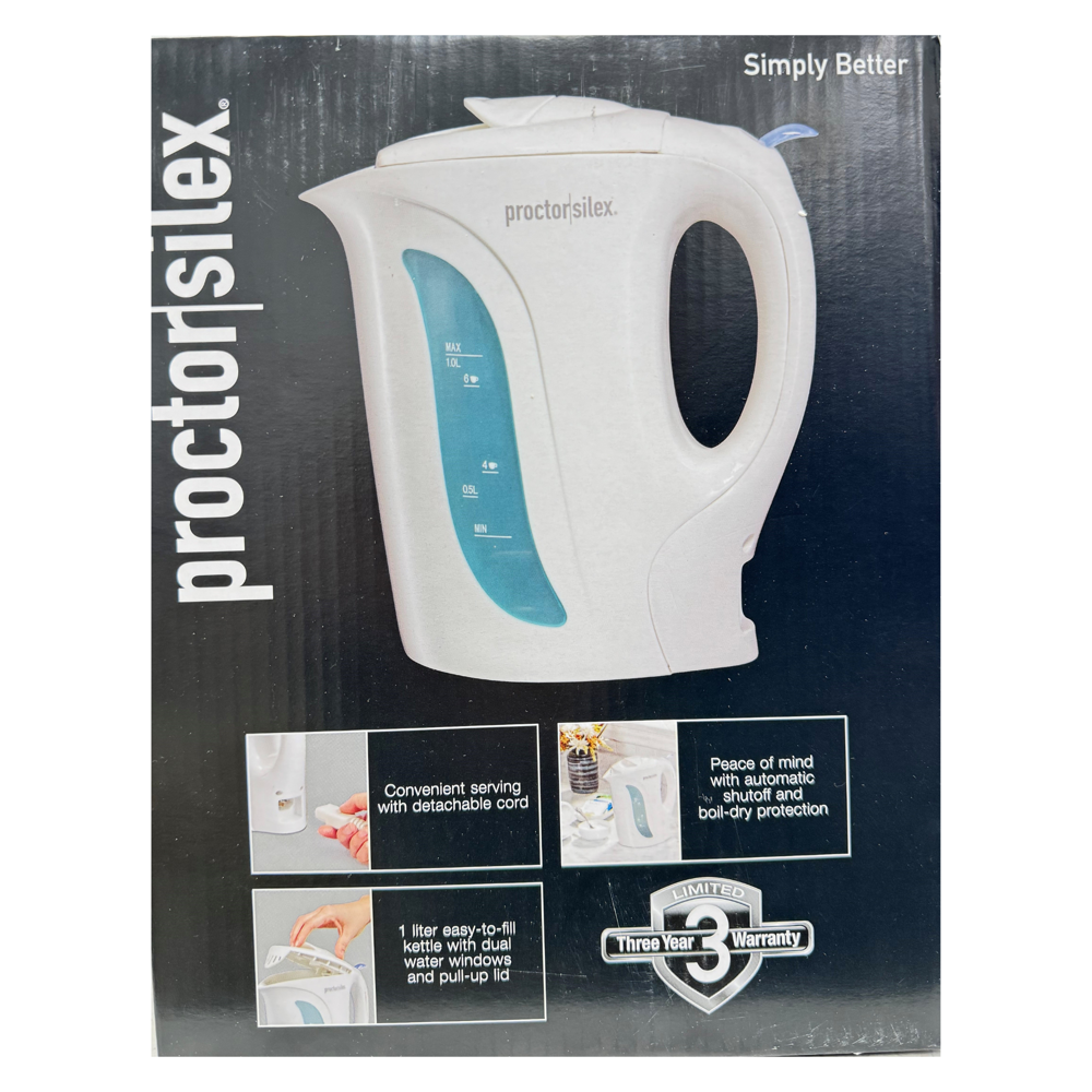 Proctor Silex Kettle 1 L - White #k2070ps