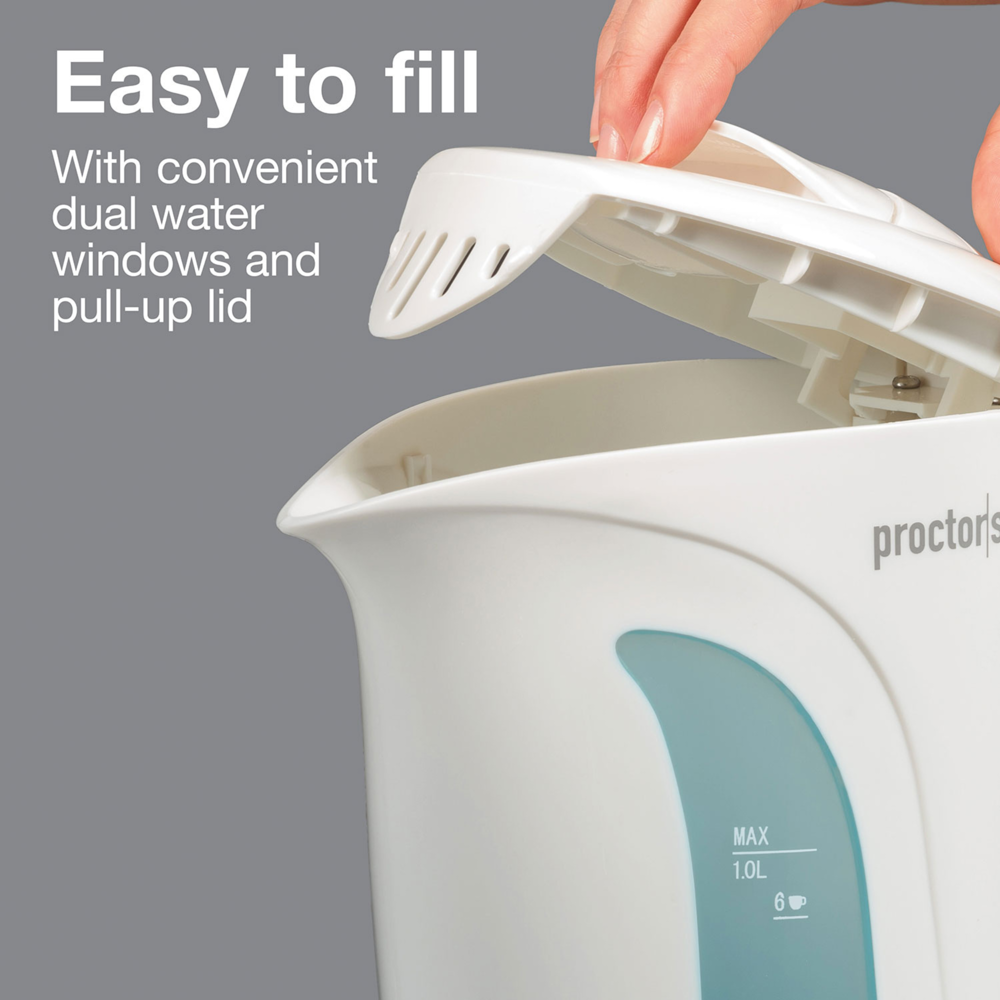 Proctor Silex Kettle 1 L - White #k2070ps
