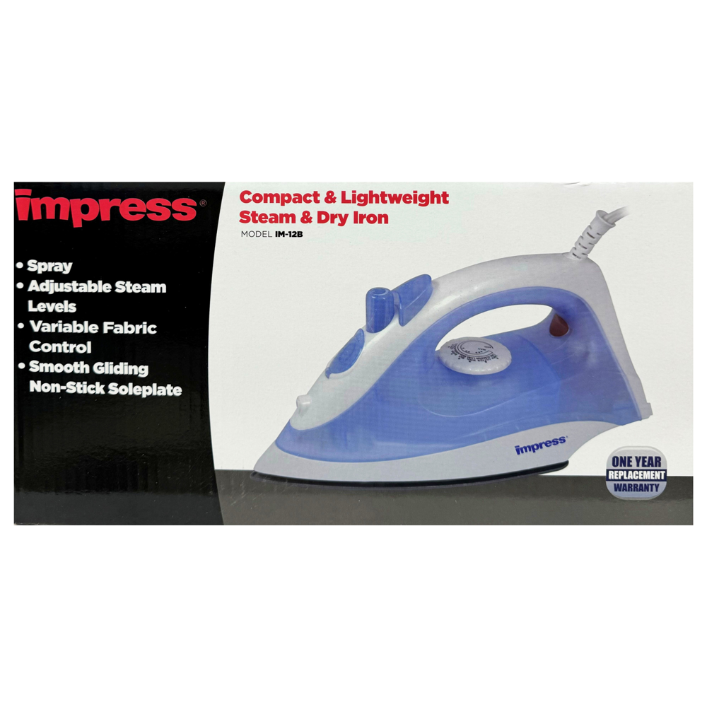 Impress Compact Steam & Dry Iron