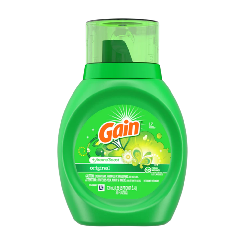 Gain Liquid Detergent 739 mL ($50.94 for Case of 6)