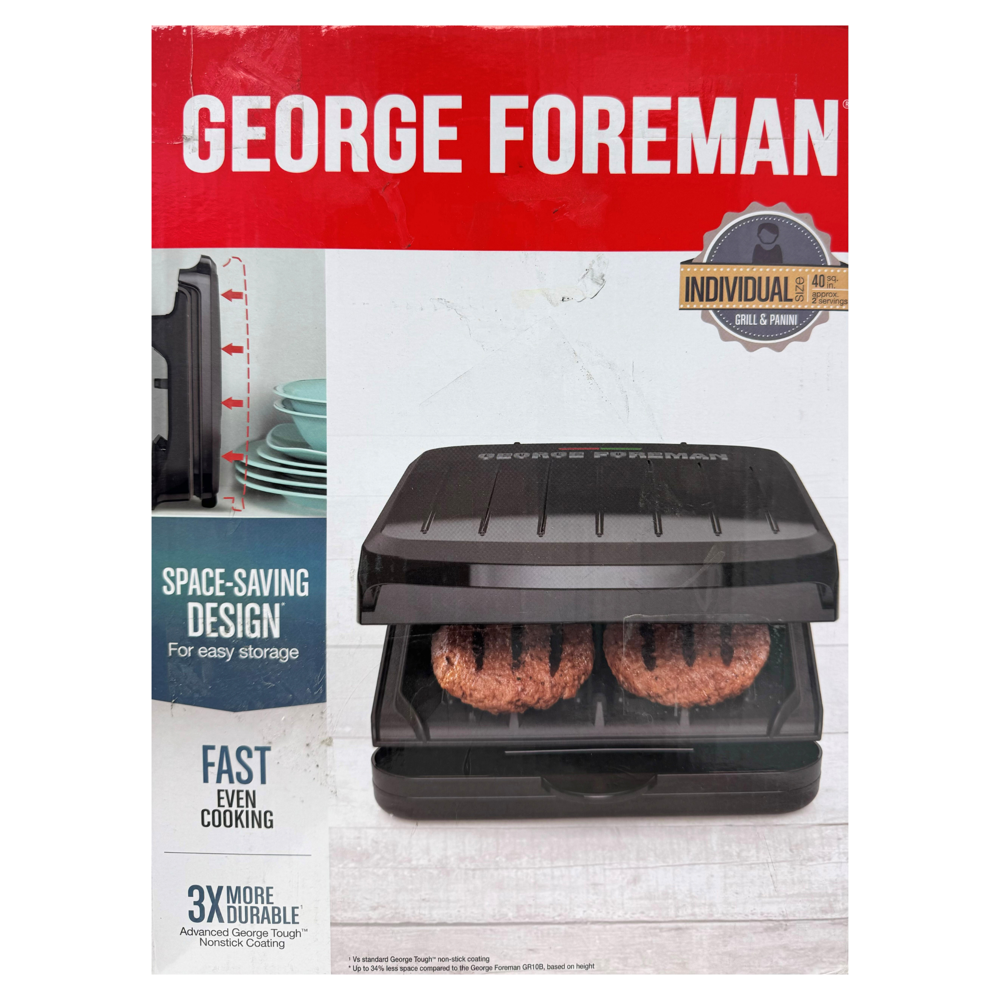 George Forman Grill #grs040bc (Refurbished)