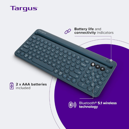 Targus Bluetooth Keyboard with Tablet/phone Stand #akb867