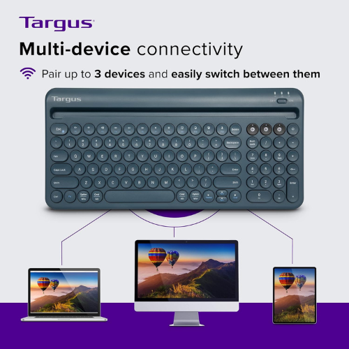 Targus Bluetooth Keyboard with Tablet/phone Stand #akb867