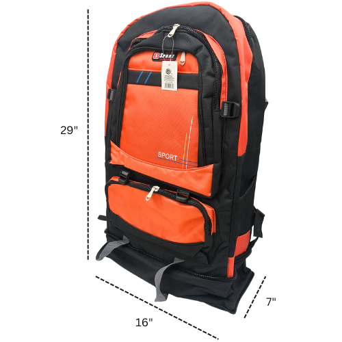 Sports Hiking Backpack 29" x 16" x 7"