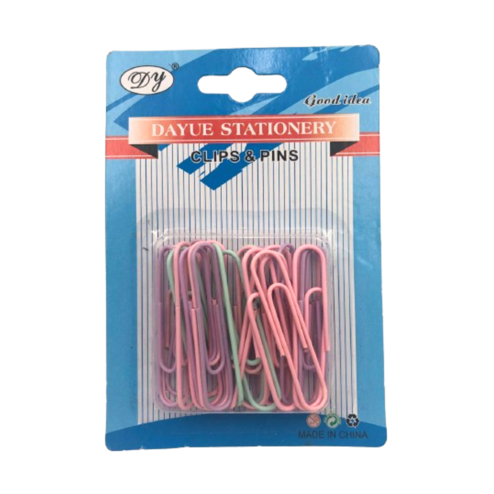 Paper Clips Assorted Colours 2" 24pcs