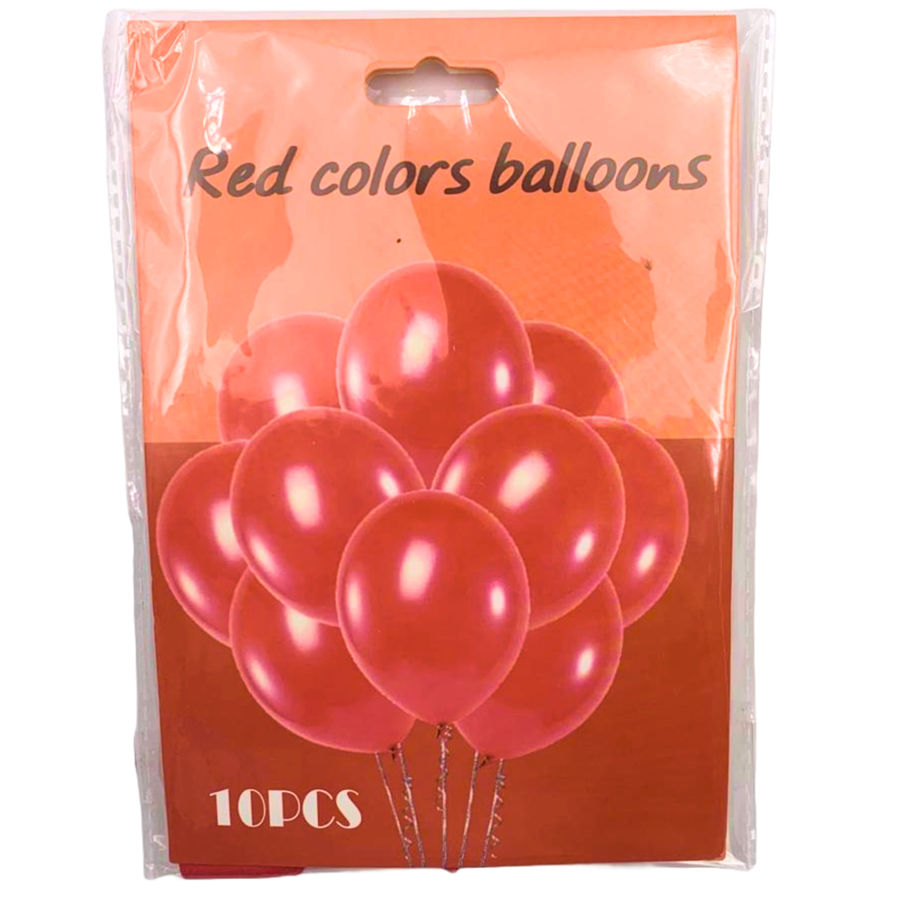 Party Balloons 12" [10 Pcs] Ass.colors