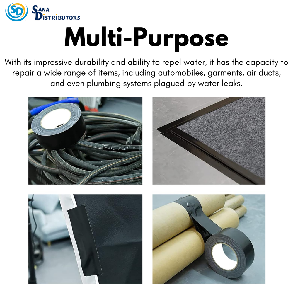 Sd Duct Tape- 48 mm x 7m - Black