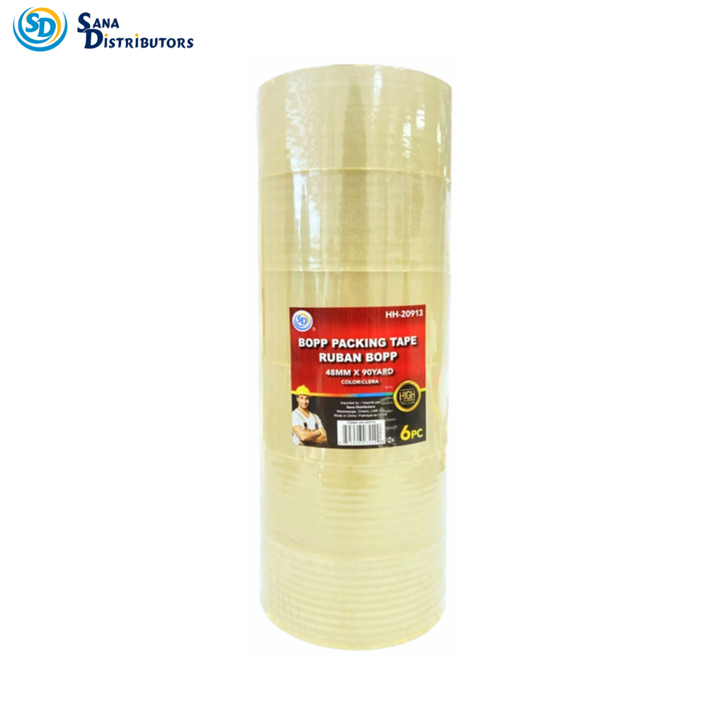 Tape 4.8 cm x 50yards - Clear ($6.48 for 6pcs