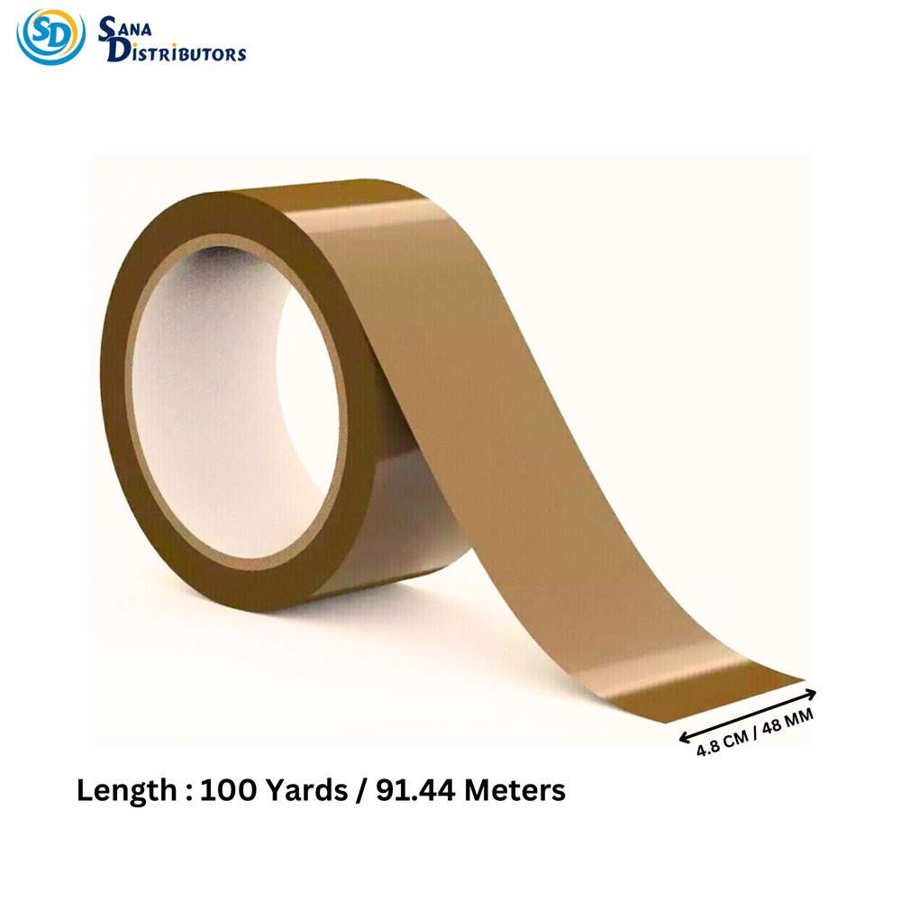 Packaging Tape 4.8 cm x 100yards ($11.94 for 6pcs)