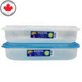 Royal Plastic Food Container Rectangular 2400 mL