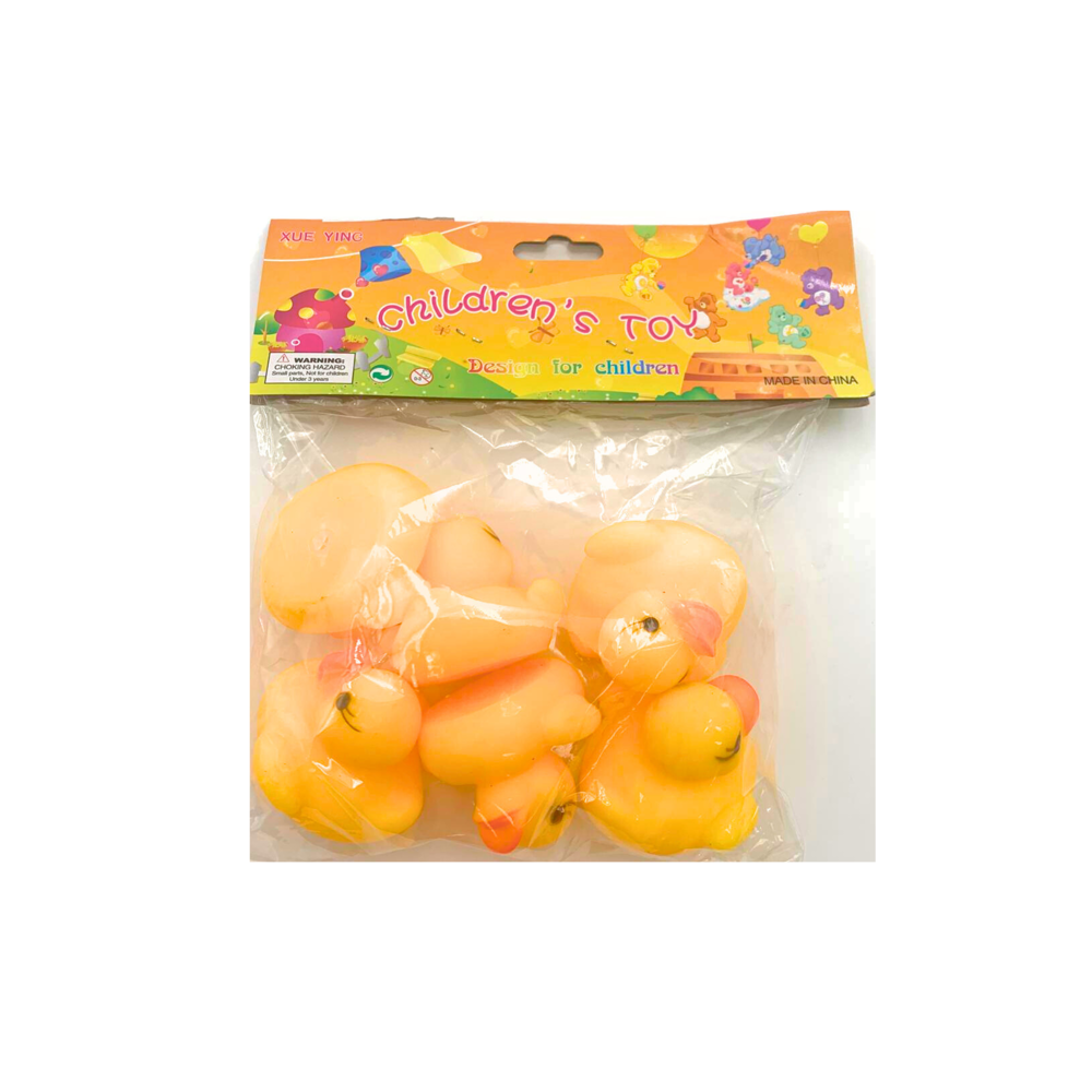 Rubber Duck Toy- 6 in A Pack