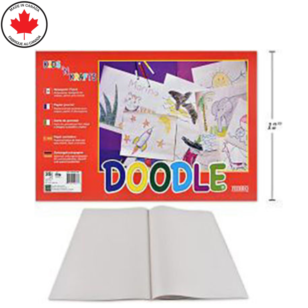 Doodle Newsprint 18" x 12"/35