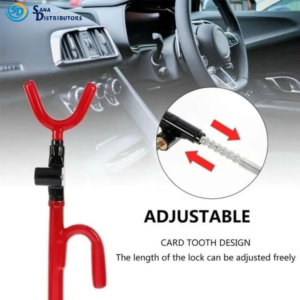 Steering Wheel Lock with Key