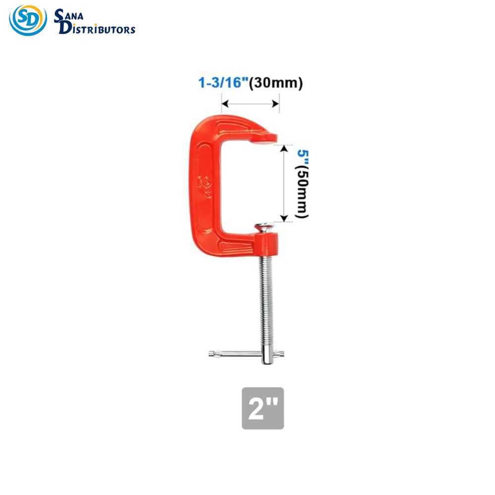 Sd C-clamp 2"