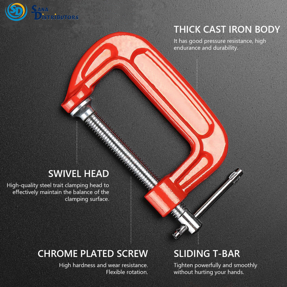 Sd C-clamp 4"