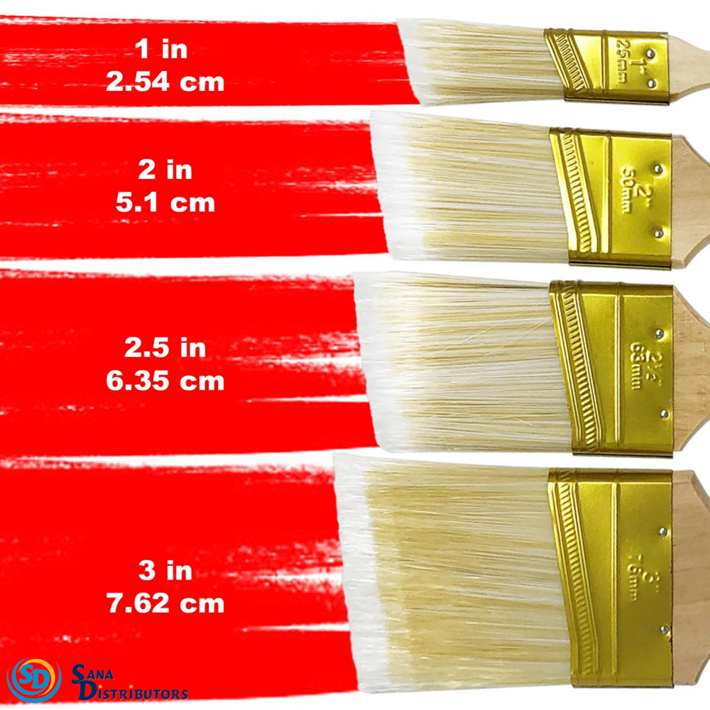 Sd Angled Paintbrush 3"