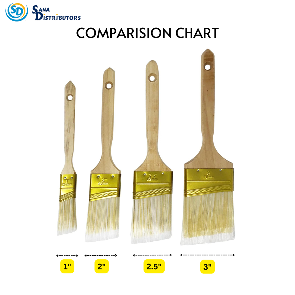 Sd Angled Paintbrush 3"