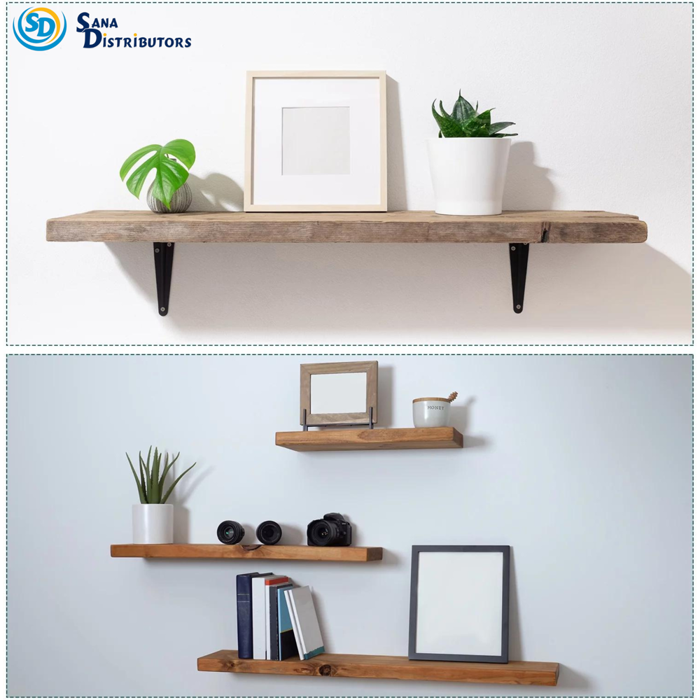 Sd Shelf Support 5" x 6" - 2pcs - Black