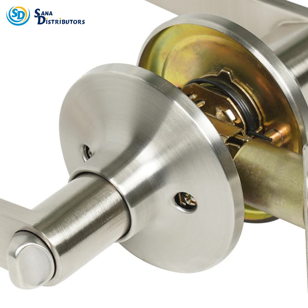 Sd Entrance Lock with Key - Silver