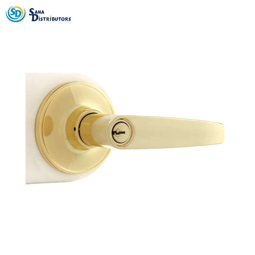 Sd Entrance Lock with Key - Gold
