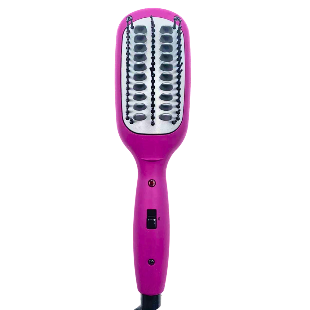 Mini Hot Straight Brush Prpl/ Blue- Mxd #bc11prrc (Ref.)