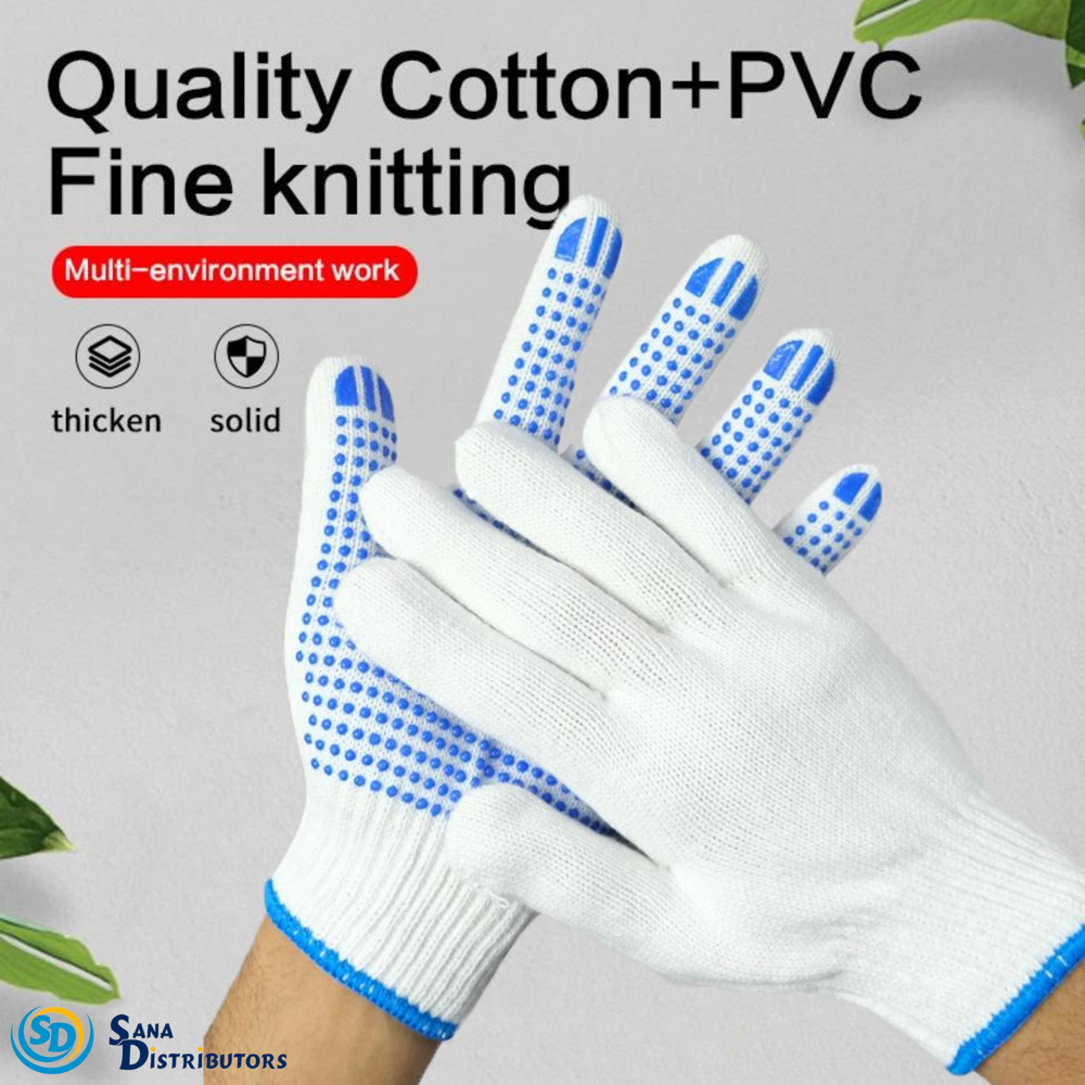 Working Gloves Dotted W/hook (1 Pair)