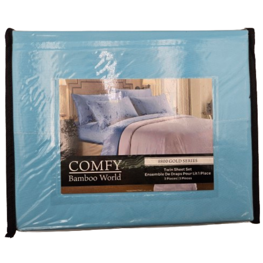 Twin Sheet Set 3 Pcs Solid Colours
