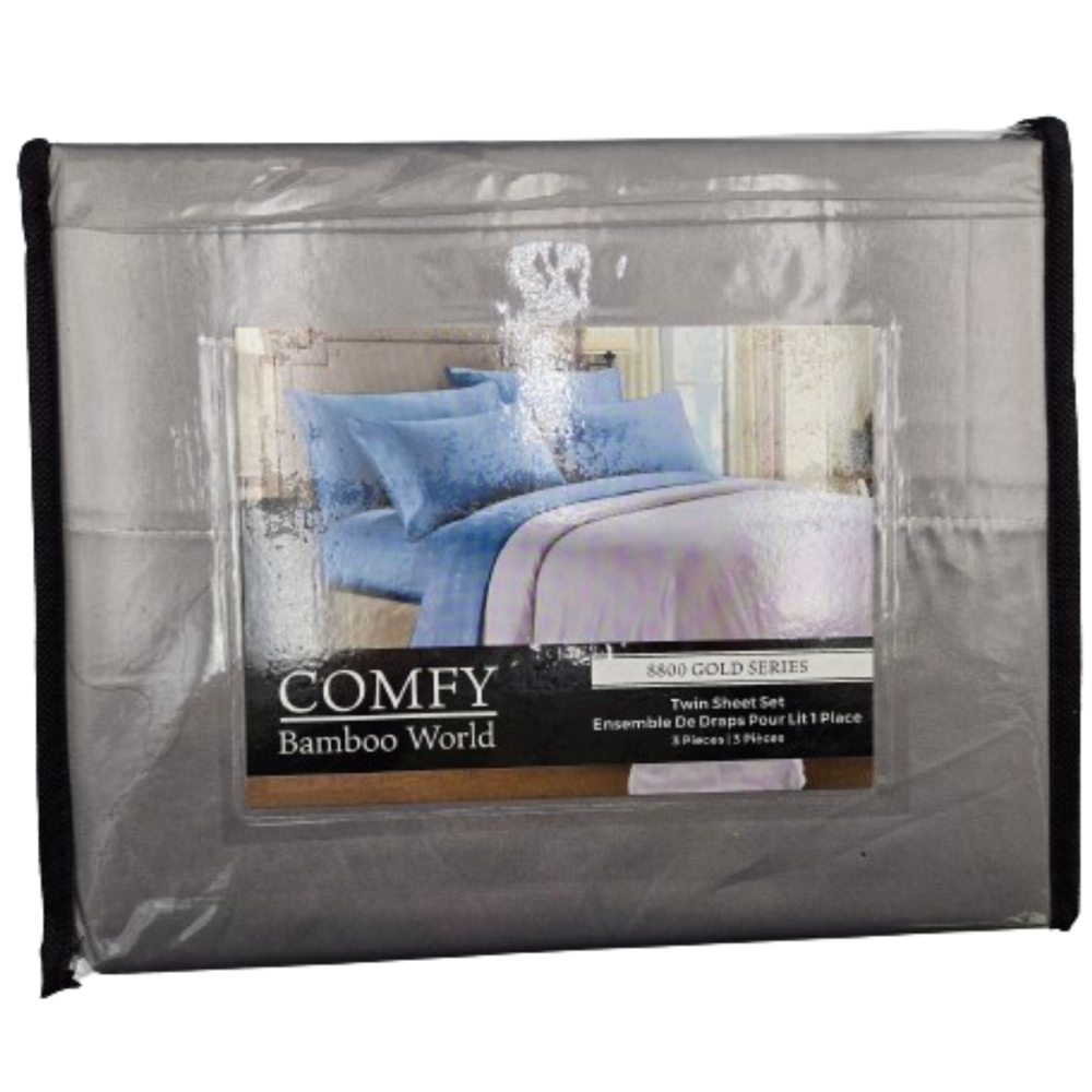 Twin Sheet Set 3 Pcs Solid Colours