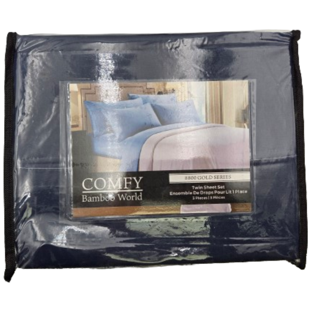 Twin Sheet Set 3 Pcs Solid Colours