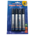 Permanent Marker Black 4pcs