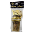 Fork Gold Plated 12pcs