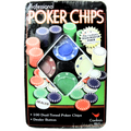 Poker Chips Metal Box Packing