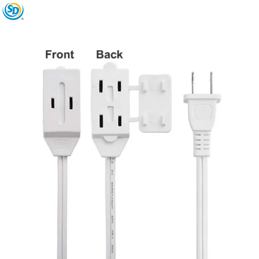 Sd Indoor Extension Cord 15ft 3 Outlets