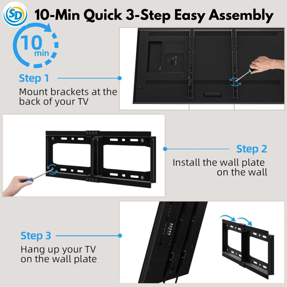 Sd Led/lcd/plasma Wall Mount 23"-42"