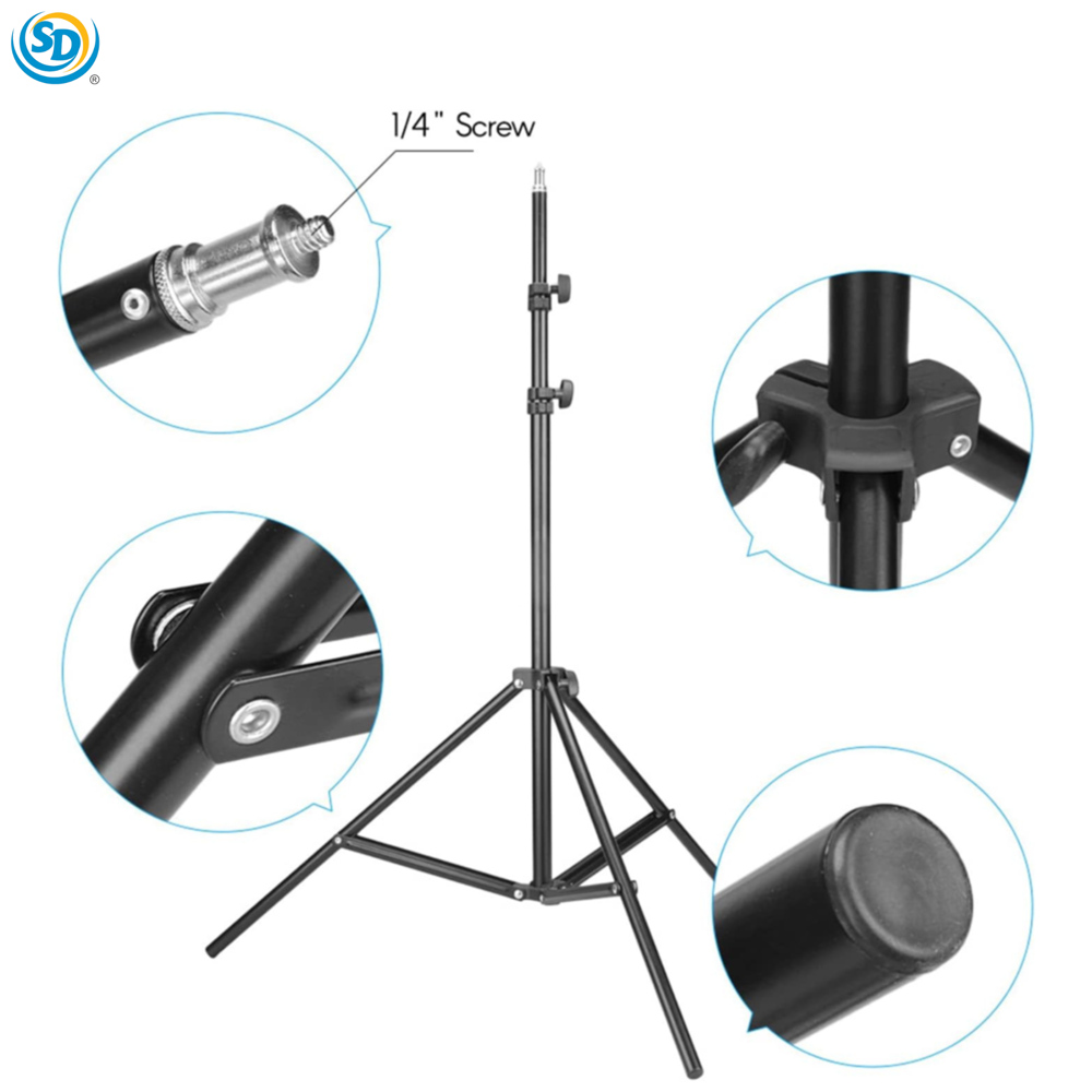 6" Ring Fill Light with Tripod Stand