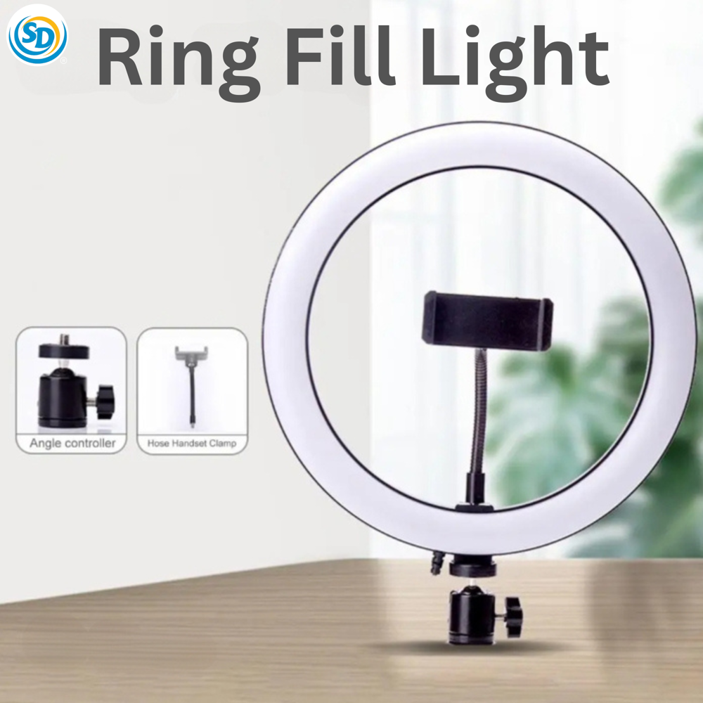 6" Cell Phone Selfie LED Ring without Stand