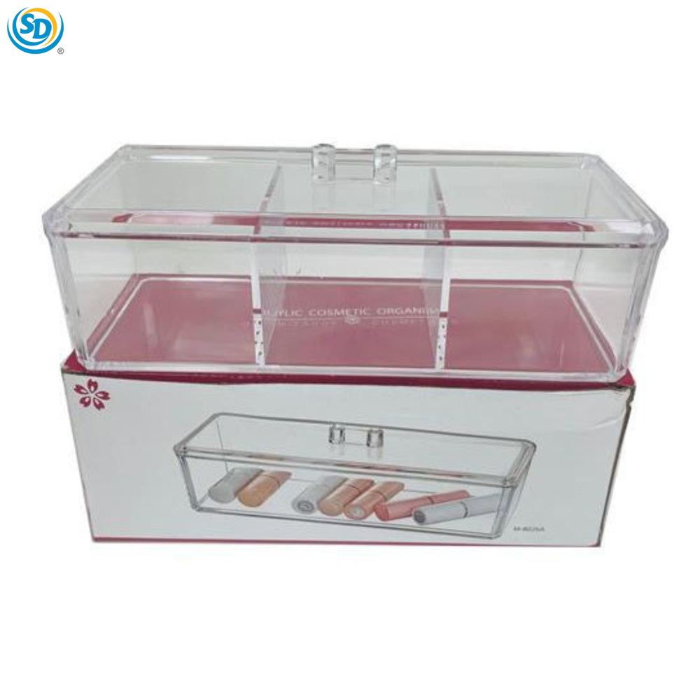 Acrylic Cosmetic Organizer 9"x3.5"