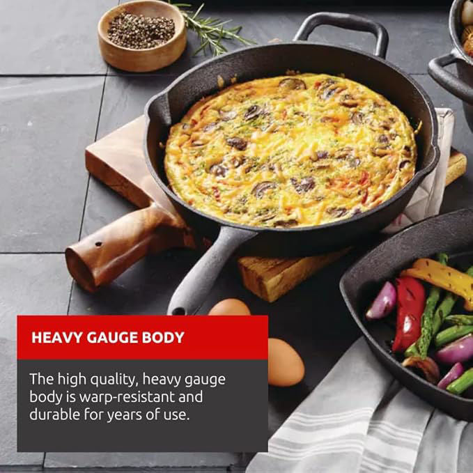 Lagostina Cast Iron Skillet 10"#9100048212