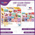 Brain Tree Cupcakes Puzzle 500pcs 49x36CM